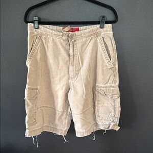 Vintage Men's Old Navy Tan Cargo Shorts